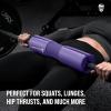 imageGymreapers Barbell Squat Pad  Protective Bridge Pad For Hip Thrust Squats Lunges  Hip Support Neck Protection For BarPurple