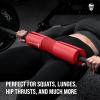imageGymreapers Barbell Squat Pad  Protective Bridge Pad For Hip Thrust Squats Lunges  Hip Support Neck Protection For BarRed