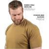 imageGymreapers Clip Tag Basic Tee  Mens Athletic Fit Crew Neck TShirt Soft Stretch Tagless Short Sleeve Workout ShirtKhaki