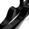 imageGymreapers Foot and Calf Stretcher for Plantar Fasciitis Achilles Tendonitis Rehabilitation  Flex Strap for Physical Therapy Pilates Flexibility Training Thigh ampamp Hamstring Stretcher and Heel Spurs ampamp Shin SplintsBlack