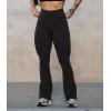 imageGymreapers High Waisted Flare Leggings for Women Stretchy Workout Bootcut Gym Leggings  Tummy Control Wide Leg Yoga PantsBlack