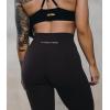 imageGymreapers High Waisted Flare Leggings for Women Stretchy Workout Bootcut Gym Leggings  Tummy Control Wide Leg Yoga PantsBlack
