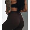 imageGymreapers High Waisted Flare Leggings for Women Stretchy Workout Bootcut Gym Leggings  Tummy Control Wide Leg Yoga PantsBrown