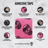 imageGymreapers Hook Grip Weightlifting Tape 3 Pack Premium Adhesive Thumb Skull Tape for Finger Protection Powerlifting Exercise ampamp Cross Training  Athletic Sweat Proof TapePink