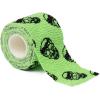 imageGymreapers Hook Grip Weightlifting Tape 3 Pack Premium Adhesive Thumb Skull Tape for Finger Protection Powerlifting Exercise ampamp Cross Training  Athletic Sweat Proof TapeNeon Green