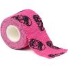 imageGymreapers Hook Grip Weightlifting Tape 3 Pack Premium Adhesive Thumb Skull Tape for Finger Protection Powerlifting Exercise ampamp Cross Training  Athletic Sweat Proof TapePink