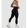 imageGymreapers Infinity Seamless Workout Leggings for Women High Waist Seamless Leggings for Exercise Running Active Yoga PantsBlack Marl