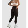 imageGymreapers Infinity Seamless Workout Leggings for Women High Waist Seamless Leggings for Exercise Running Active Yoga PantsEspresso