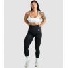imageGymreapers Infinity Seamless Workout Leggings for Women High Waist Seamless Leggings for Exercise Running Active Yoga PantsGraphite