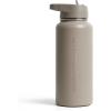 imageGymreapers Insulated Water Bottle  Stainless Steel 32 Oz 3 lids Straw Chug Canteen Double Walled Vacuum Insulation Thermo Mug Cold Hot  Durable Powder Coated FinishQuicksand