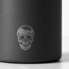 imageGymreapers Insulated Water Bottle  Stainless Steel 32 Oz 3 lids Straw Chug Canteen Double Walled Vacuum Insulation Thermo Mug Cold Hot  Durable Powder Coated FinishBlack