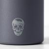 imageGymreapers Insulated Water Bottle  Stainless Steel 32 Oz 3 lids Straw Chug Canteen Double Walled Vacuum Insulation Thermo Mug Cold Hot  Durable Powder Coated FinishFaded Blue
