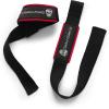 imageGymreapers Lifting Wrist Straps for Weightlifting Bodybuilding Powerlifting Strength Training ampamp Deadlifts  Padded Neoprene with 18 inch CottonBlackRed