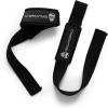 imageGymreapers Lifting Wrist Straps for Weightlifting Bodybuilding Powerlifting Strength Training ampamp Deadlifts  Padded Neoprene with 18 inch CottonBlack