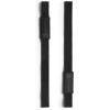 imageGymreapers Lifting Wrist Straps for Weightlifting Bodybuilding Powerlifting Strength Training ampamp Deadlifts  Padded Neoprene with 18 inch CottonBlackBlack