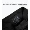 imageGymreapers Mens Boxer Briefs Moisture WickingWaistband Pack of 3 Underwear for Men with Pouch for Ball for Travel Daily WearBlack