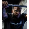 imageGymreapers Moisture Wicking Short Sleeve TShirt for Men  Crew Neck Workout Shirts  Casual Gym Cotton Everyday TeeBlackWhite