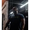 imageGymreapers Moisture Wicking Short Sleeve TShirt for Men  Crew Neck Workout Shirts  Casual Gym Cotton Everyday TeeNavyGold