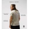 imageGymreapers Moisture Wicking Short Sleeve TShirt for Men  Crew Neck Workout Shirts  Casual Gym Cotton Everyday TeeSandBlack