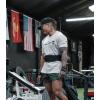 imageGymreapers Moisture Wicking Short Sleeve TShirt for Men  Crew Neck Workout Shirts  Casual Gym Cotton Everyday TeeSandBlack