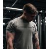 imageGymreapers Moisture Wicking Short Sleeve TShirt for Men  Crew Neck Workout Shirts  Casual Gym Cotton Everyday TeeStoneBlack