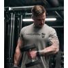 imageGymreapers Moisture Wicking Short Sleeve TShirt for Men  Crew Neck Workout Shirts  Casual Gym Cotton Everyday TeeStoneBlack