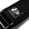 imageGymreapers Quick Locking Weight Lifting Belt for Men Gym Belt for Powerlifting Deadlift Belt with 4 Inch Neoprene Metal Buckle Back Support Weightlifting Belt WomenBlack