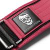 imageGymreapers Quick Locking Weight Lifting Belt for Men Gym Belt for Powerlifting Deadlift Belt with 4 Inch Neoprene Metal Buckle Back Support Weightlifting Belt WomenPink