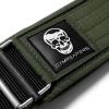 imageGymreapers Quick Locking Weight Lifting Belt for Men Gym Belt for Powerlifting Deadlift Belt with 4 Inch Neoprene Metal Buckle Back Support Weightlifting Belt WomenGreen