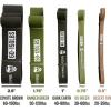 imageGymreapers Resistance Bands for Working Out  Elastic Pull Up Exercise Assistance Bands Set for Powerlifting Stretching WOD Strength Training  for Men ampamp Women5 Bands  Military Set