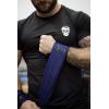 imageGymreapers Strength Wrist Wraps for Cross Training Olympic Lifting Strength WOD Workouts Calisthenics  Strong Wrist Support for Men and Women  Fits All Wrist Sizes  Men and WomenNavy