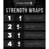imageGymreapers Strength Wrist Wraps for Cross Training Olympic Lifting Strength WOD Workouts Calisthenics  Strong Wrist Support for Men and Women  Fits All Wrist Sizes  Men and WomenRed