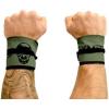 imageGymreapers Strength Wrist Wraps for Cross Training Olympic Lifting Strength WOD Workouts Calisthenics  Strong Wrist Support for Men and Women  Fits All Wrist Sizes  Men and WomenRanger Green