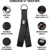 imageGymreapers Tricep Rope Cable Attachment  MultiWorkout Tricep Pull Down Cable Attachment  Perfect Gym Cable attachments 3 Lengths Built in OneBlack