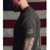 imageGymreapers Valor Moisture Wicking TShirts for Men  Short Sleeve Workout Gym Shirts  Running Athletic Tees ampamp Dry Fit TshirtBlackKhaki