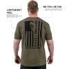 imageGymreapers Valor Moisture Wicking TShirts for Men  Short Sleeve Workout Gym Shirts  Running Athletic Tees ampamp Dry Fit TshirtMilitary Green