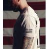 imageGymreapers Valor Moisture Wicking TShirts for Men  Short Sleeve Workout Gym Shirts  Running Athletic Tees ampamp Dry Fit TshirtSand