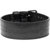 imageGymreapers Weightlifting Belt 6MM Genuine Leather  Double Prong Power Belt Heavy Duty 4Inch Wide  Strong Stabilizing Back Support For Deadlifts Squats PowerliftingBlack