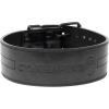imageGymreapers Weightlifting Belt 6MM Genuine Leather  Double Prong Power Belt Heavy Duty 4Inch Wide  Strong Stabilizing Back Support For Deadlifts Squats PowerliftingBlack