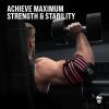 imageGymreapers Weightlifting Elbow Wraps 1 Pair  Flexible 40 Elbow Compression Strap ampamp Joint Support Brace  for Bench Press Powerlifting and PressingPink