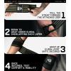 imageGymreapers Weightlifting Elbow Wraps 1 Pair  Flexible 40 Elbow Compression Strap ampamp Joint Support Brace  for Bench Press Powerlifting and PressingGreen