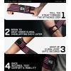imageGymreapers Weightlifting Elbow Wraps 1 Pair  Flexible 40 Elbow Compression Strap ampamp Joint Support Brace  for Bench Press Powerlifting and PressingPink