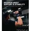 imageGymreapers Weightlifting Wrist Wraps IPF Approved 18quot Professional Quality Wrist Support with Heavy Duty Thumb Loop  Best Wrap for Powerlifting Competition Strength Training BodybuildingNavy