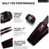 imageGymreapers Weightlifting Wrist Wraps IPF Approved 18quot Professional Quality Wrist Support with Heavy Duty Thumb Loop  Best Wrap for Powerlifting Competition Strength Training BodybuildingPink
