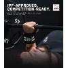 imageGymreapers Weightlifting Wrist Wraps IPF Approved 18quot Professional Quality Wrist Support with Heavy Duty Thumb Loop  Best Wrap for Powerlifting Competition Strength Training BodybuildingWhite