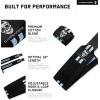 imageGymreapers Weightlifting Wrist Wraps IPF Approved 18quot Professional Quality Wrist Support with Heavy Duty Thumb Loop  Best Wrap for Powerlifting Competition Strength Training BodybuildingBlue