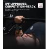 imageGymreapers Weightlifting Wrist Wraps IPF Approved 18quot Professional Quality Wrist Support with Heavy Duty Thumb Loop  Best Wrap for Powerlifting Competition Strength Training BodybuildingGrayUSA