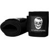 imageWrist Wraps Weightlifting  Stiff Heavy Duty 18 inch Wraps With Thick Thumb Loop For Powerlifting Bodybuilding Cross Training ampamp Heavy PressesBlack