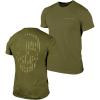 imageGymreapers American Reaper Moisture Wicking TShirts for Men  Workout Gym Shirts  Running Athletic Tees ampamp Dry Fit TshirtOlive