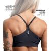 imageGymreapers Infinity Seamless Sports Bra for Women  Compression Fit Padded Bra for Gym Running Training Yoga ampamp FitnessBlack